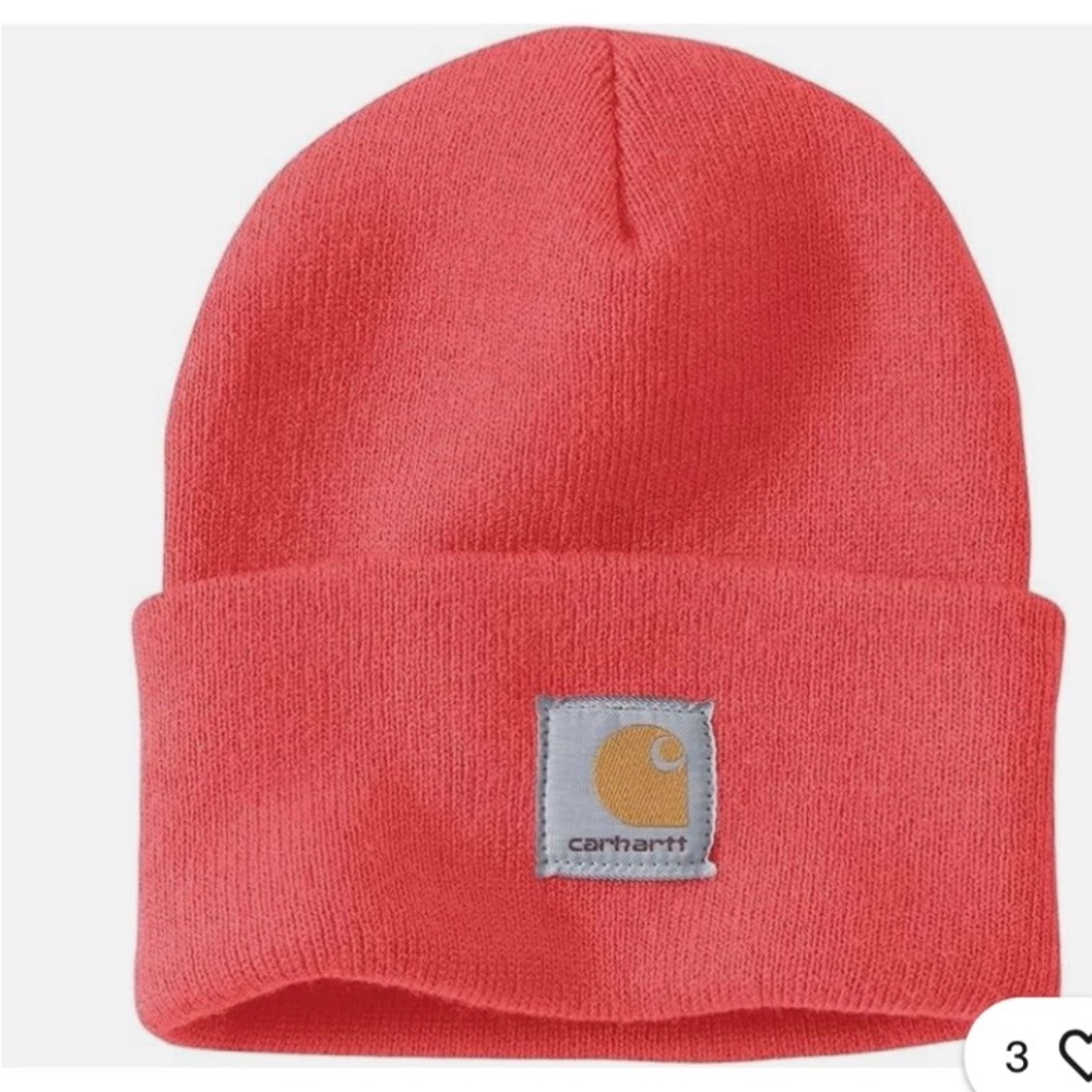Carhartt Pink Knit Beanie for Infants